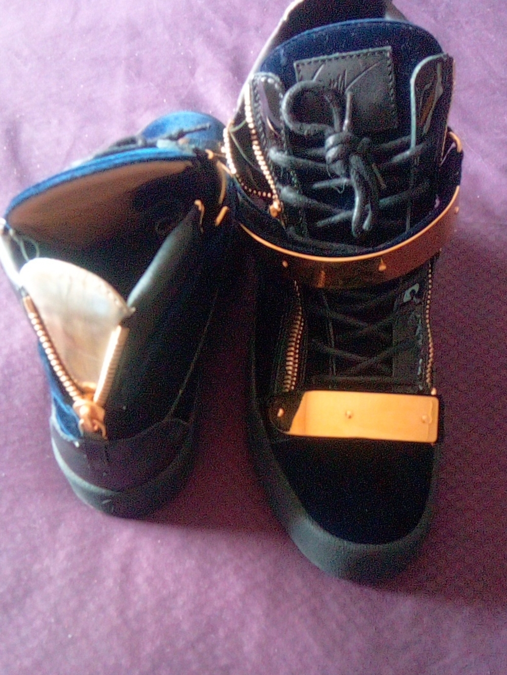 Beautiful Zanotti Style Dress Sneakers